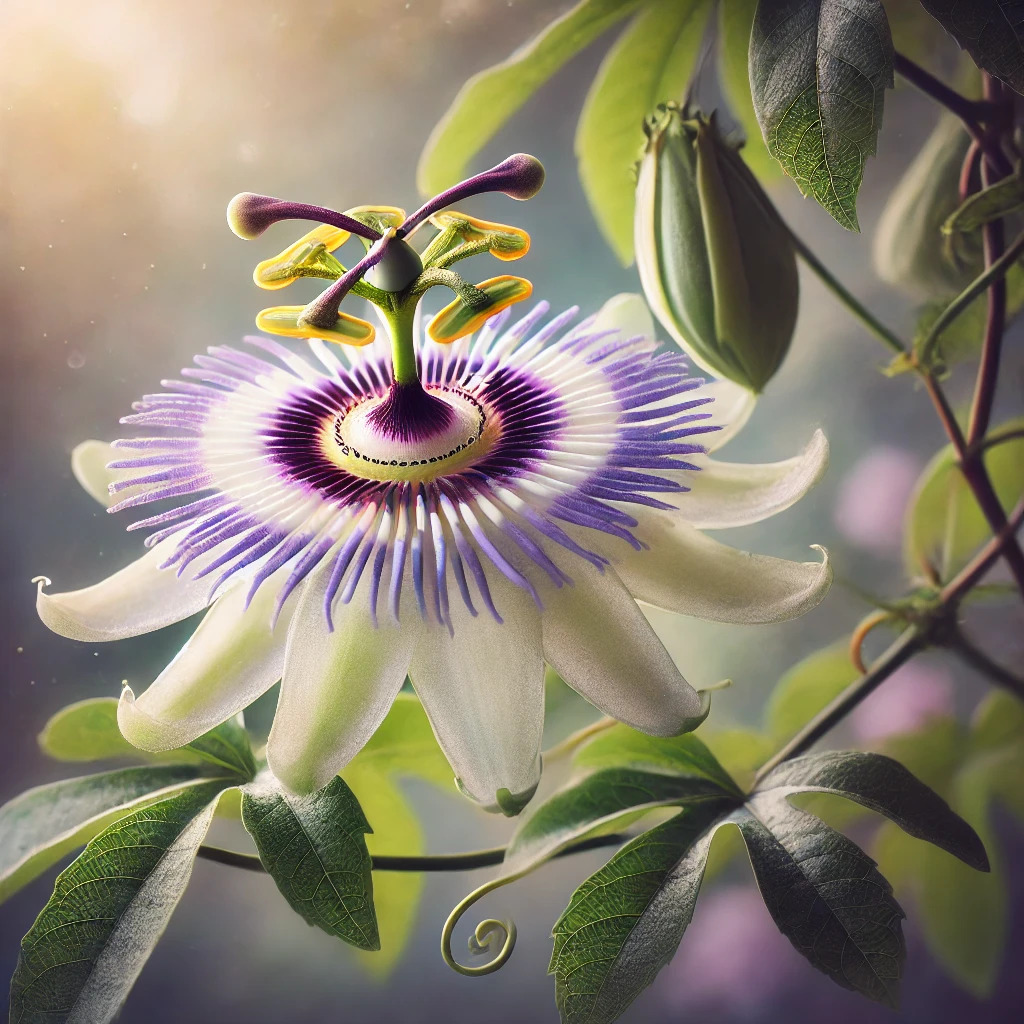 Passionflower - Herbs for Anxiety Relief.