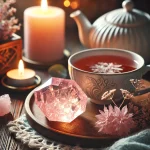 Rose Quartz and Herbal Teas