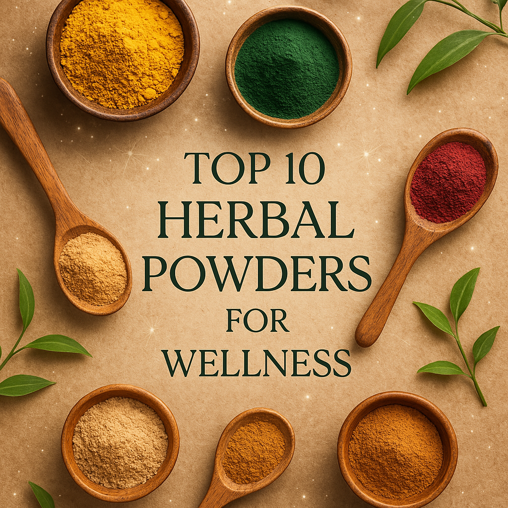 Top 10 Herbal Powders for Wellness