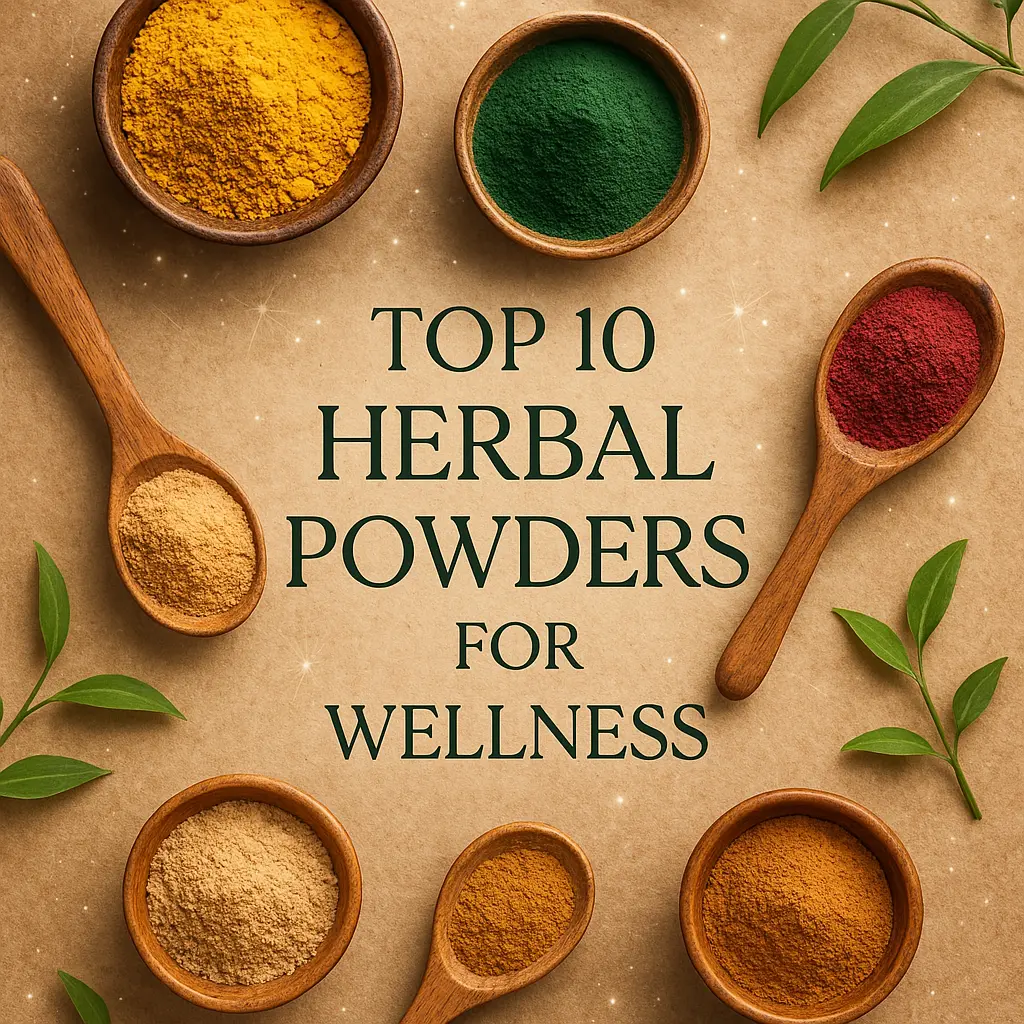 Top 10 Herbal Powders for Wellness