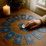 A powerful oracle card spread that helps you align with the seasons ahead. Create your Wheel, set your intentions, and revisit your monthly spiritual forecast.